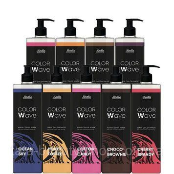 Тонирующая маска для волос Mirella Color Wave, 380мл 2567545913 фото
