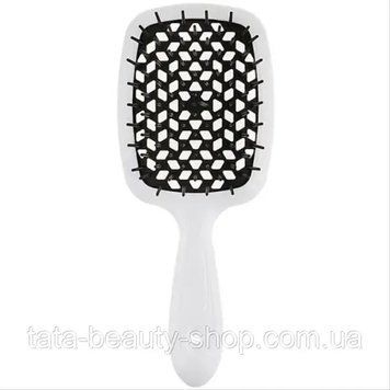 Расческа для волос Janeke 1830 Superbrush The Original Italian черно-белая 1789822541 фото