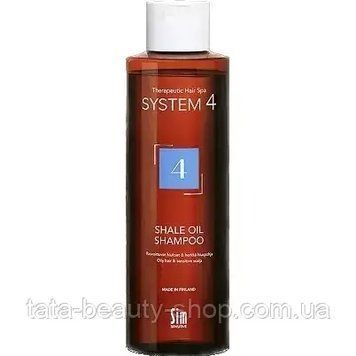 Шампунь для жирной и чувствительной кожи головы Sim Sensitive System 4 №4 Shale Oil Shampoo, 250мл 11336 фото