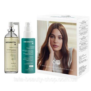 Набор против выпадения волос для домашнего ухода Medavita Lotion Concentr&eacute;e (лосьон + тоник) 2588122737 фото