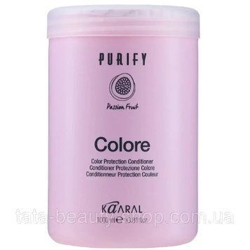 Крем-кондиционер для окрашенных волос Kaaral Purify Colore Protection Conditioner 1000мл 1216N фото