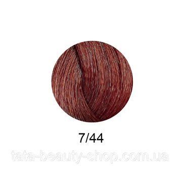 Краска для волос Kaaral Baco 10min Color Fast, 100мл 7.44 Блондин інтенсивний мідний 2587099377 фото