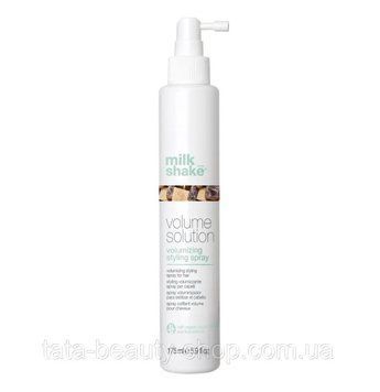 Спрей для объема нормальным или тонким волосам milk shake volume solution volumizing,175мл 58790 фото