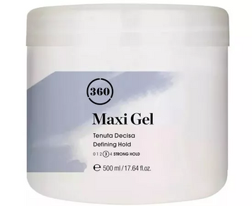 Гель для укладки волосся сильної фіксації Kaaral 360 Maxi Gel, 500 мл 0200 фото