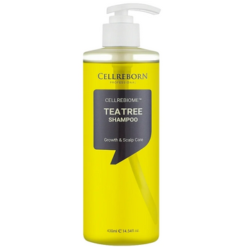 Шампунь против выпадения волос с чайным деревом - Cellreborn Cellrebiome Tea Tree Shampoo 430 мл CELL7819 фото
