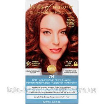 Органическая краска для волос Tints of Nature. Organic 7R Мягкий медный блондин 2470504467 фото