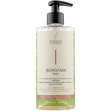 Шампунь для глубокого восстановления поврежденных волос Profesional Cosmetics Borganik Repair Shampoo 500 мл 2330 фото