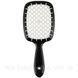 Гребінець для волосся Janeke 1830 Superbrush The Original Italian чорний з білим 1939276880 фото