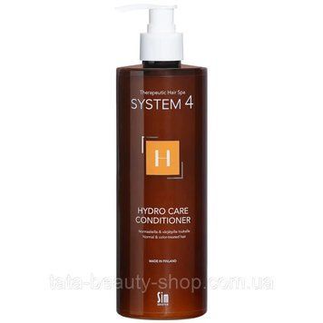 Бальзам &laquo;H&raquo; для сухих и поврежденных волос Sim Sensitive System 4 H Hydro Care Conditioner 500мл 11337 фото