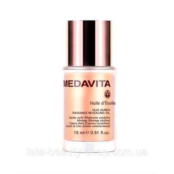 Защитное золотое масло для сияния и шелковистости волос Medavita Huile d'Etoile Olio Aureo, 15мл 2588159512 фото