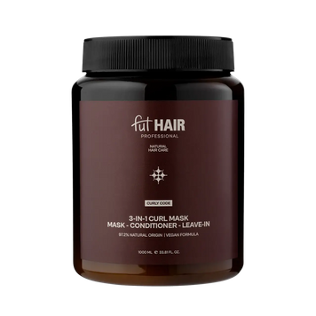 Маска комбі-маска 3в1 Fut HAIR Curly Code Curly Method Friendly 1000 мл F71003 фото