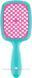 Гребінець для волосся Janeke 1830 Superbrush The Original Italian зелено-малинова 1789822910 фото 1