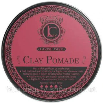 Мягкая глиняная помада сильной фиксации Lavish Care Clay Pomade 100мл 661319 фото