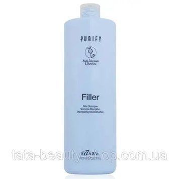 Шампунь-филлер для волос с кератином и гиалуроновой кислотой Kaaral Purify Filler Shampoo 1000мл 1258 фото
