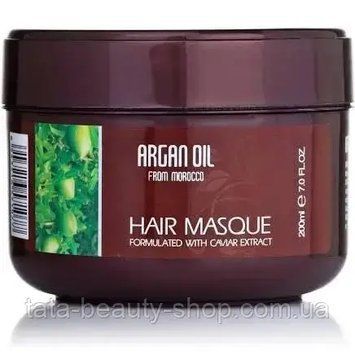 Маска для волос с экстрактом икры Clever Hair Cosmetics Morocco Argan Oil, 200мл MA70230 фото