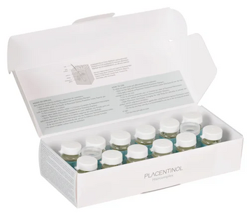 Мультивітамінні ампули проти випадіння волосся Profesional Cosmetics Placentinol Haircomplex Ampoules 12*8 мл 2111 фото