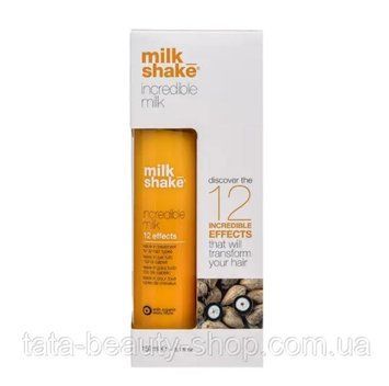 Молочко для волос 12 эффектов. Не смываемая маска Milk Shake Incredible Milk, 150мл  16875 фото