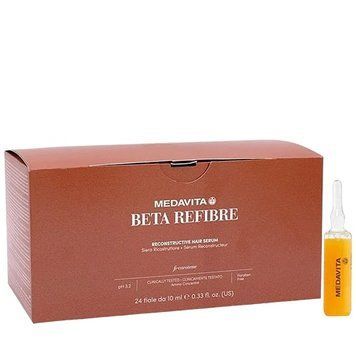 Сыворотка для интенсивного восстановления поврежденных волос Medavita Beta Refibre Siero Ricostruttore 02416 фото