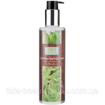 Увлажняющий крем для укладки волос Clever Cosmetics Morocco Argan Oil Hydrating Styling Cream, 250мл MA70681 фото