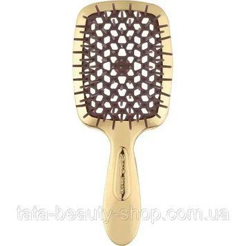 Щетка для волос золотистая Janeke Superbrush золото з коричневим 1939309631 фото