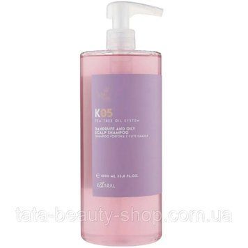 Шампунь против жирной перхоти Kaaral К05 Sebum Balancing Shampoo 1000мл 1060_2021 фото