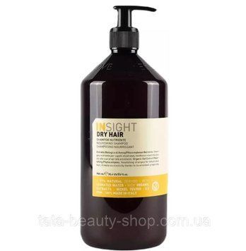Шампунь питательный для сухих волос Insight Dry Hair Nourishing Shampoo, 900мл  6689 фото