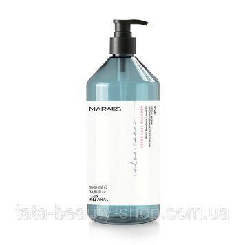 Шампунь для окрашенных волос с маслом макадамии и льняным маслом Kaaral Maraes Color Care Shampoo 1000мл 1400 фото