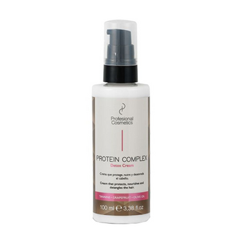 Незмивний крем Protein Complex Detox Cream від Profesional Cosmetics для тонкого волосся схильного для жирності 100 мл 2750 фото