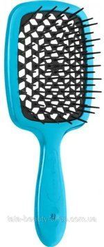Расческа для волос Janeke 1830 Superbrush The Original Italian бирюзовий з чорним 2565433644 фото