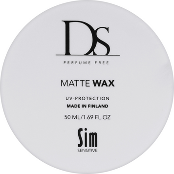 Матовий віск для волосся Sim Sensitive DS Matte Wax 50 мл 11033 фото