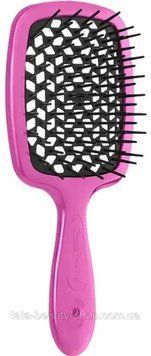 Расческа для волос Janeke 1830 Superbrush The Original Italian рожева з чорним 2565436125 фото