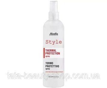 Спрей термозащита с экстрактом красных водорослей нори Mirella Professional Thermal Protection Spray, 250мл 3173 фото