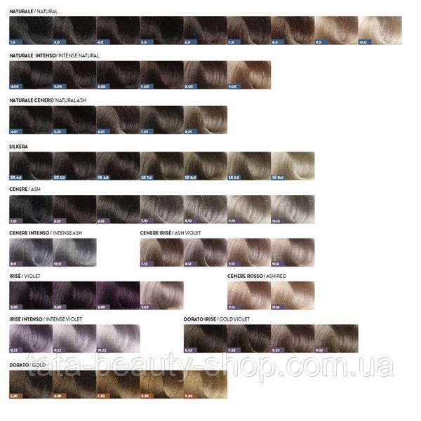 Краска для волос Kaaral Baco Silkera Permanent Hair Colouring, 100мл 2586948400 фото