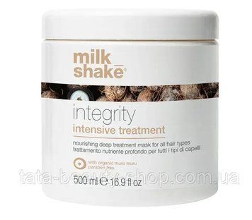 Маска для питания и увлажнения волос с анти-фриз эффектом Milk Shake Integrity intensive treatment, 500мл 47890 фото
