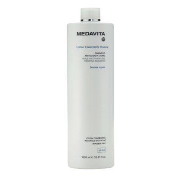 Шампунь против выпадения волос для мужчин Medavita Lotion Concenr&eacute;e Homme Shampoo Anticaduta Uomo, 1000мл 01109 фото
