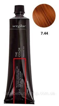 Крем-краска для волос SERGILAC, 120мл №7.44 блонд мідний інтенсивний 2331638871 фото