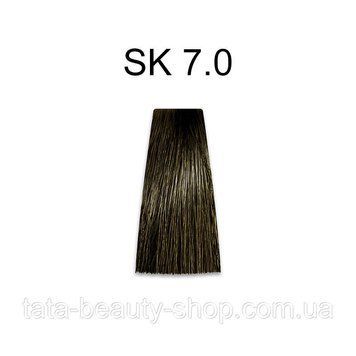 Краска для волос Kaaral Baco Silkera Permanent Hair Colouring, 100мл SK 7.0 блондин 2586949434 фото