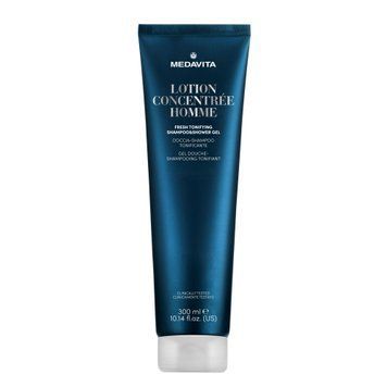 Тонизирующий шампунь и гель для душа для мужчин Medavita Lotion Concenr&eacute;e Homme Fresh Tonifying Shampoo, 300мл 01212 фото