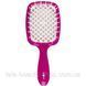 Гребінець для волосся Janeke 1830 Superbrush The Original Italian Рожева з білим 1789817994 фото 1