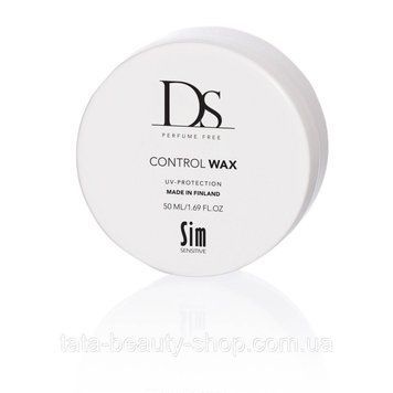 Воск для волос средней фиксации Sim Sensitive DS Control Wax, 50мл 11053 фото