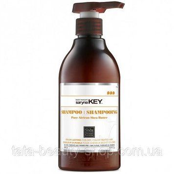 Восстанавливающий шампунь для окрашенных волос Saryna Key Color Lasting Pure African Shea Shampoo, 500мл sk28796 фото