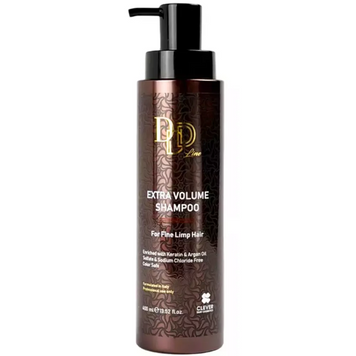 Шампунь экстраобъем для тонких волос Clever Hair Cosmetics 3D line, 400мл 3D06406 фото