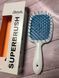 Расческа для волос Janeke 1830 Superbrush The Original Italian бело-голубая 1789818049 фото 2