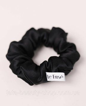 Резинка для волос Le fris&eacute; 100% натуральный шелк, шт Черный 1753686330 фото