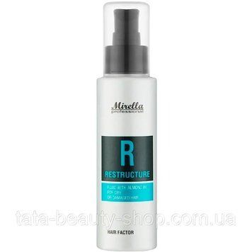 Восстанавливающий флюид для волос с миндальным маслом Mirella Professional Basic Salon R Restructure, 100мл 3418 фото