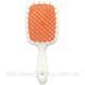 Гребінець для волосся Janeke 1830 Superbrush The Original Italian біла з морквяним 1789818349 фото 1