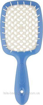 Расческа для волос Janeke 1830 Superbrush The Original Italian Синяя с белым 1789818824 фото