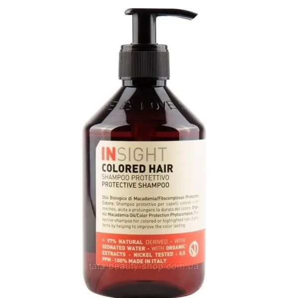 Шампунь для сохранения цвета окрашенных волос Insight Colored Hair Protective Shampoo, 400мл 1980 фото
