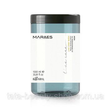 Маска для прямых волос с пантенолом и биотином Kaaral Maraes Liss Care 1000мл 1416 фото