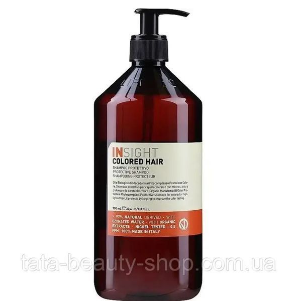 Шампунь для сохранения цвета окрашенных волос Insight Colored Hair Protective Shampoo, 900мл 7125 фото
